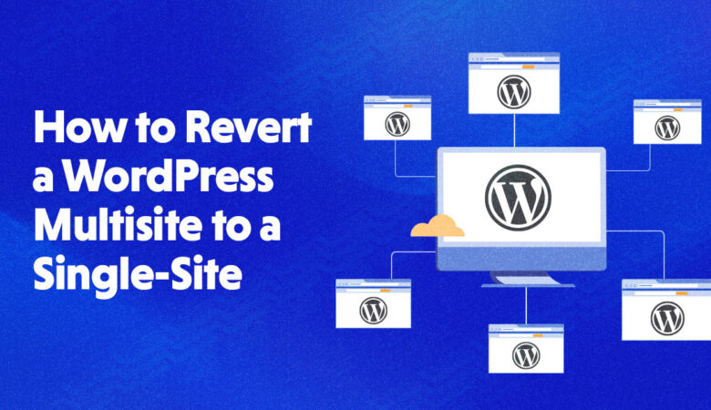 How to Revert a WordPress Multisite to a Single-Site in 2022