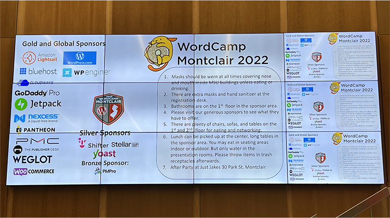 WordCamp Montclair 2022: That’s a wrap!
