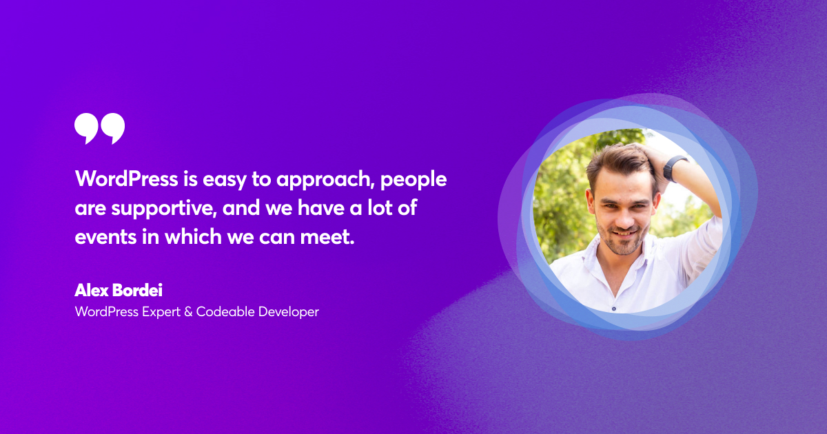 Alex Bordei - WordPress Developer Shares His Career Journey