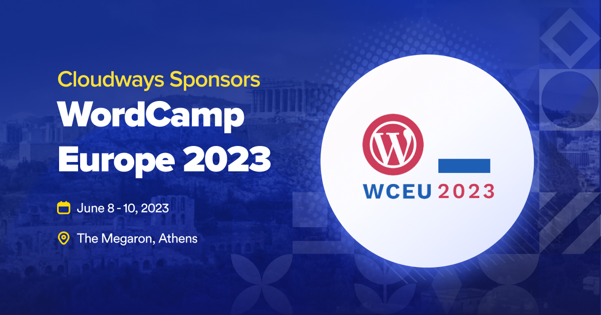 Cloudways Sponsor WordCamp Europe 2023